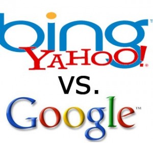 google vs bing yahoo